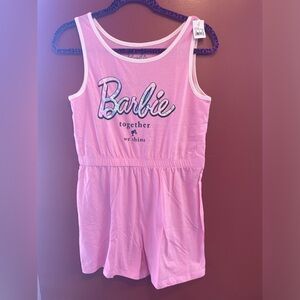 NWT Girls Barbie XXL Pink Romper